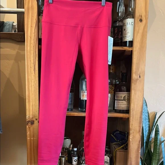 lululemon athletica Pink Wunder Train Leggings Vibrant 25 in - Picture 5 of 8